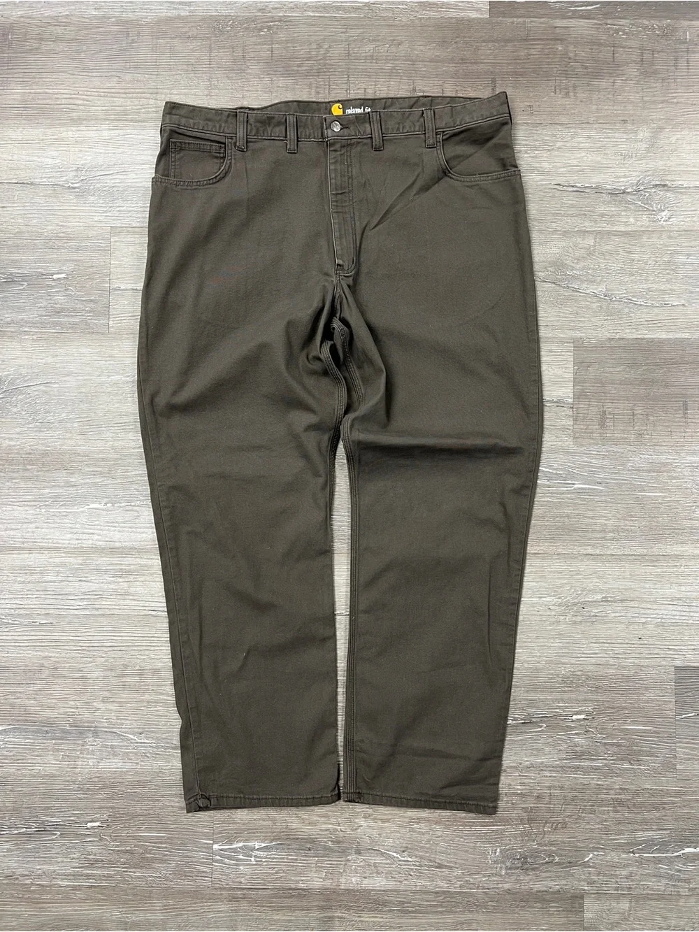 Vintage Carhartt Canvas Relaxed Fit Jeans - Mens Size 44x32
